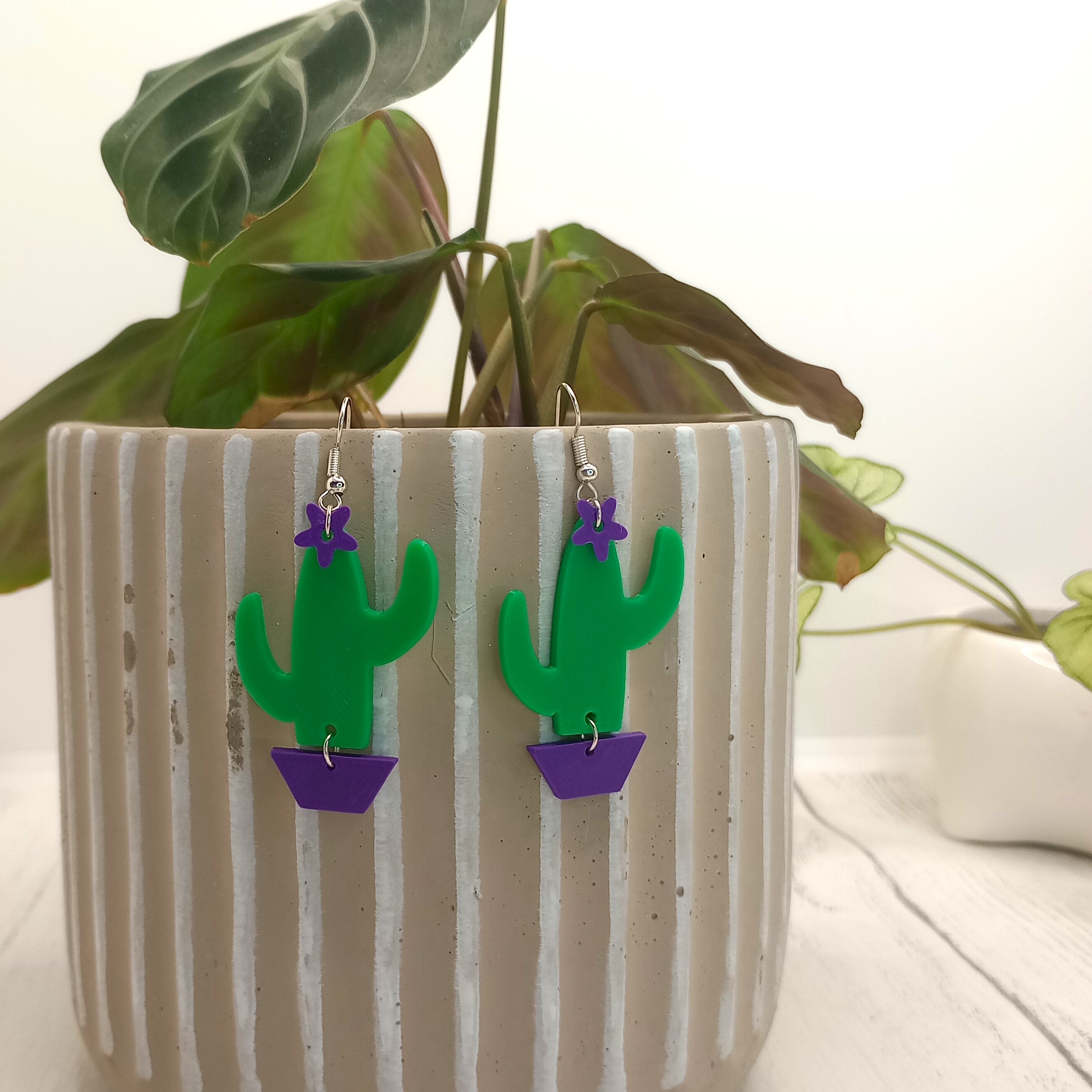 Saguaro hot sale cactus earrings