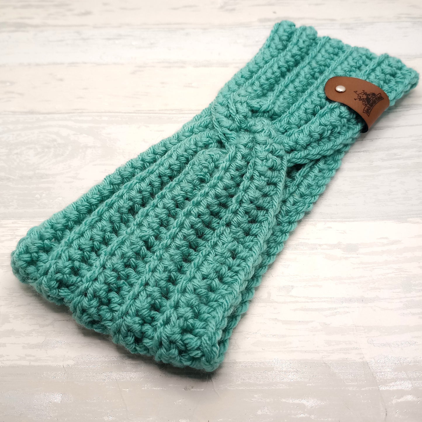 Adult Teal Twisted Headband