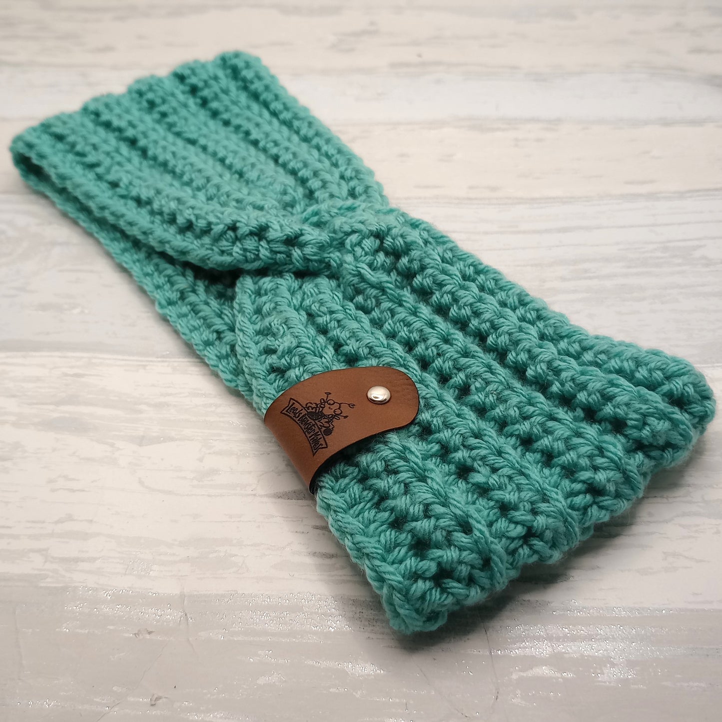 Adult Teal Twisted Headband