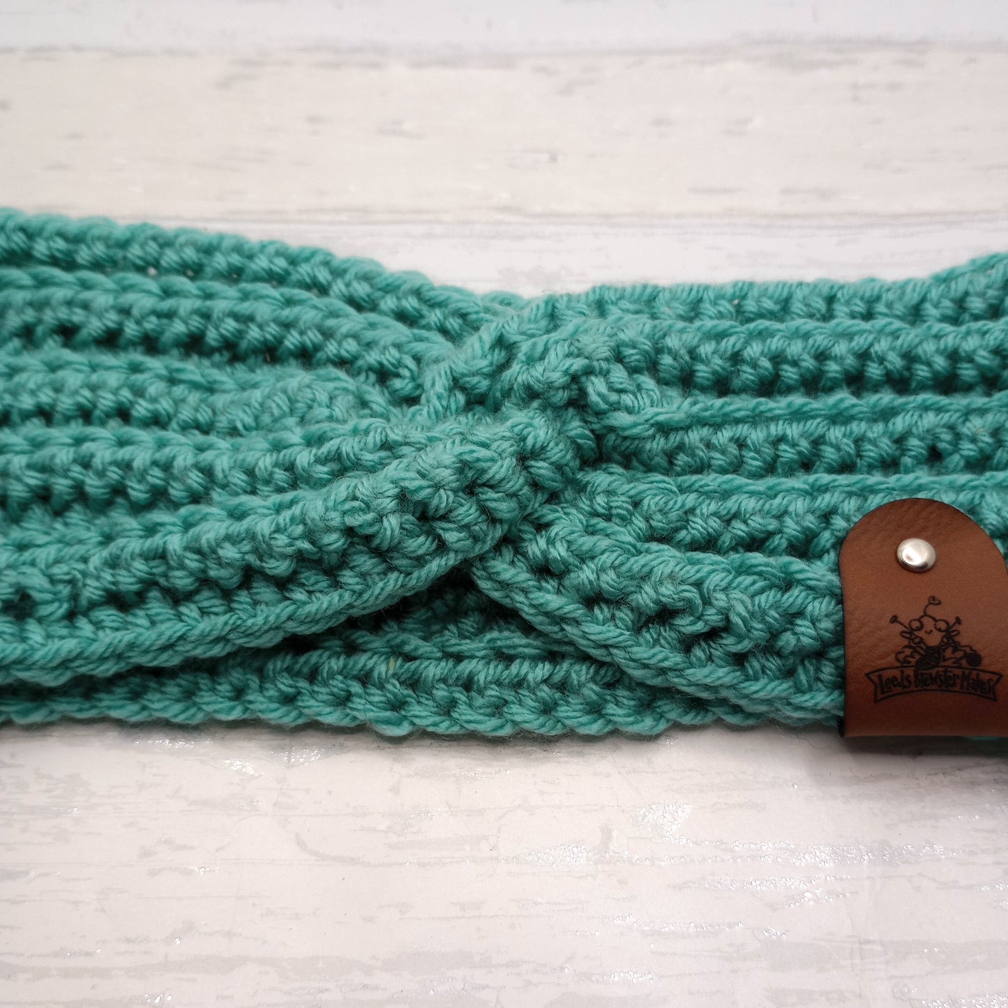 Adult Teal Twisted Headband