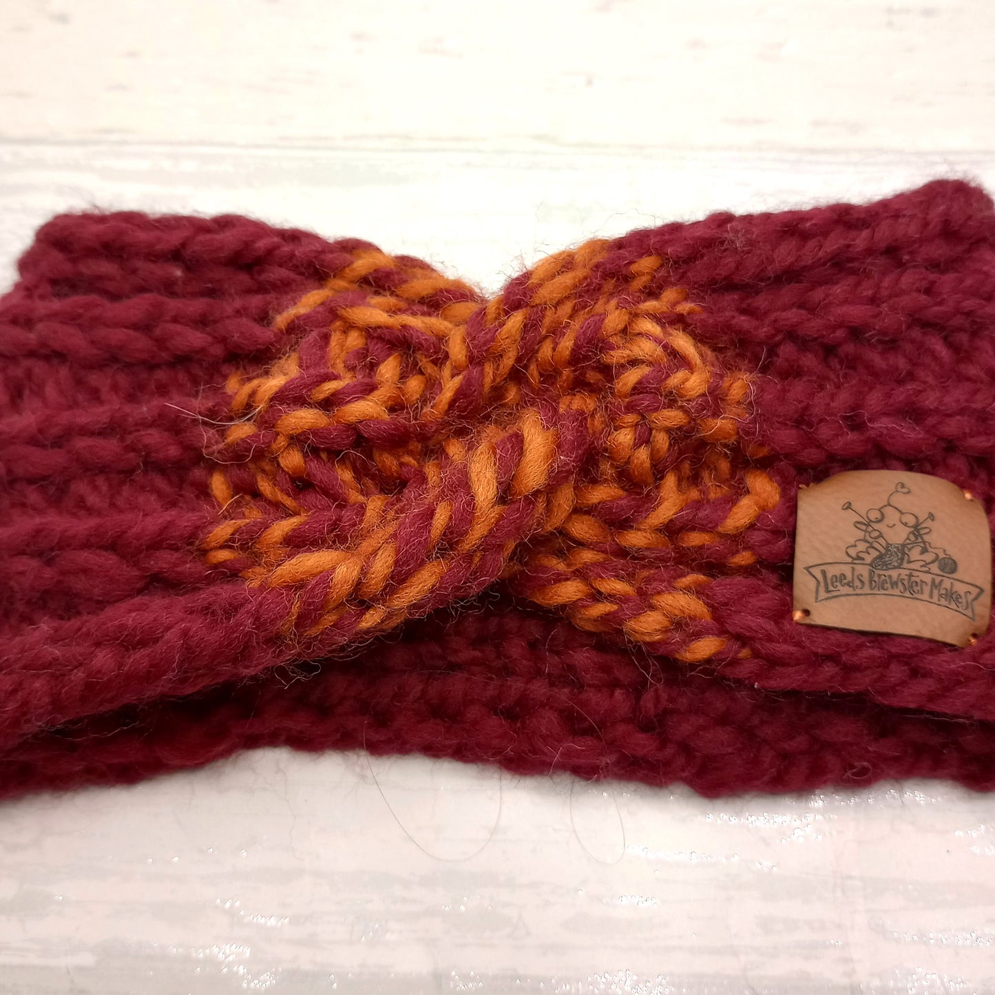 Adult Wool Twisted Headband